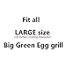 Ash Tool Slid Out ash Drawer Stainless Steel for Large Big Green Egg Green Egg Replacement Parts ash Clean tool