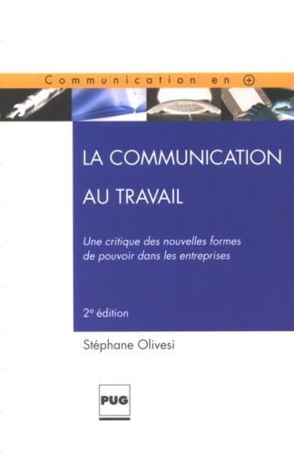 La  communication au travail