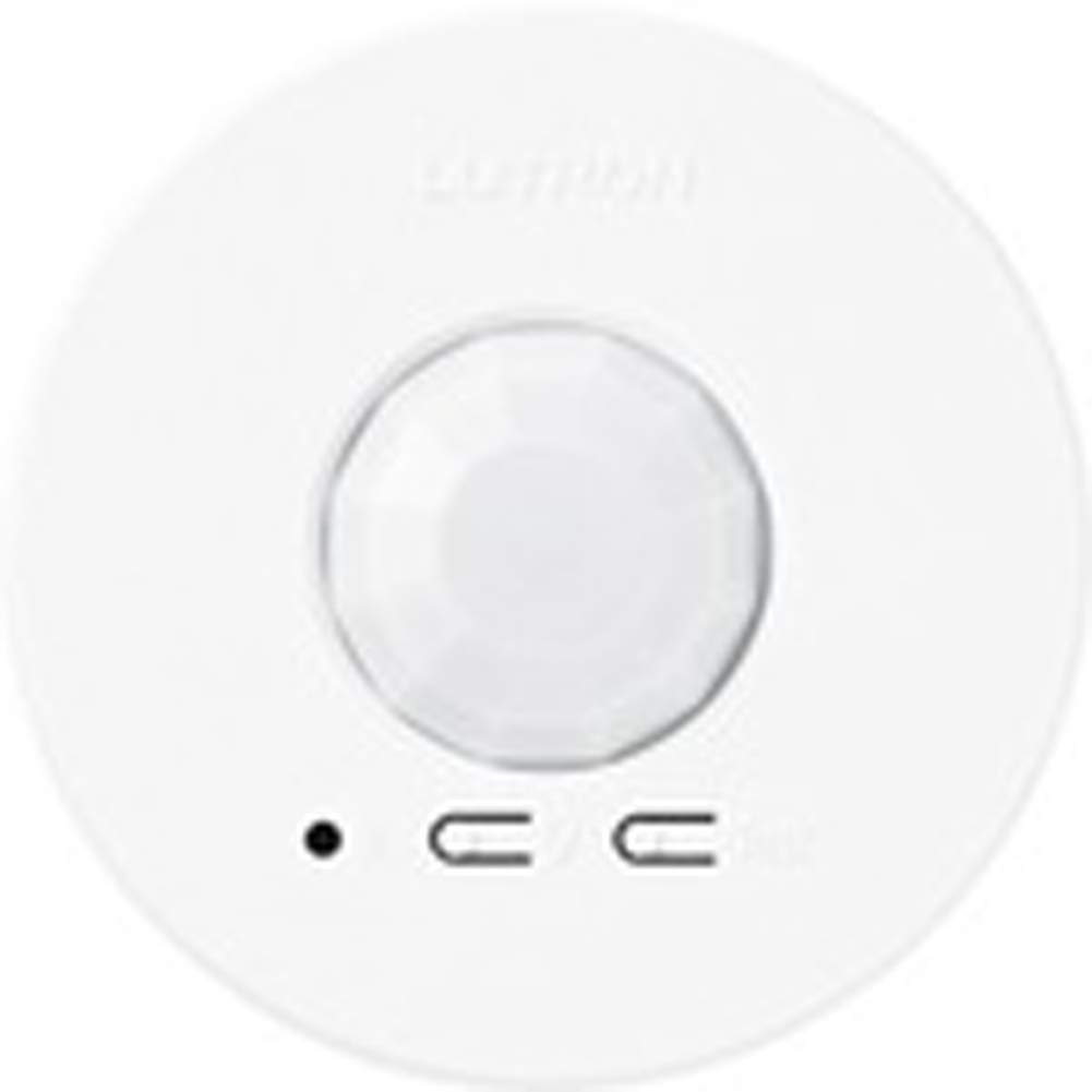 Lutron LRF2OCR2BPWH 360Â° Wireless Occupancy Sensor, Ceiling Mount