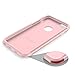 iPhone 6 Cases, Vogue Shop 2in1 Hybrid Hard PC Cover and Inner Soft Silicone Corner Protection High Impact Defender Combo Shell Case for iPhone 6 4.7 inch (rose gold)
