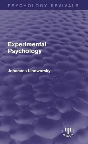 Experimental Psychology (Psychology Revivals)