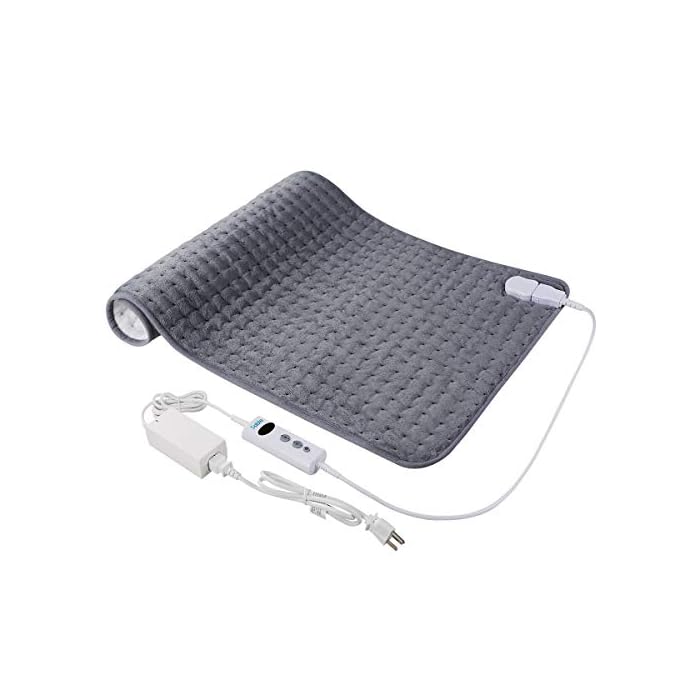 XXX-Large Heating Pad with Auto Off, Safe Low Voltage Technology & Oeko-Tex 100 Certified, 10 Electric Temperature…