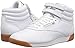 Reebok Women's Freestyle Hi Walking Shoe, White/Gum, 7 M US