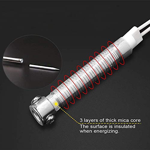 Soldering Iron 60w Replaceable Precision Tip Electronics Circuit Repair 110V Plug Pencil Welder
