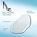 Amope GelActiv Ultra Slim Ball of Foot Insoles for Women, 1 pair, Size 5-10