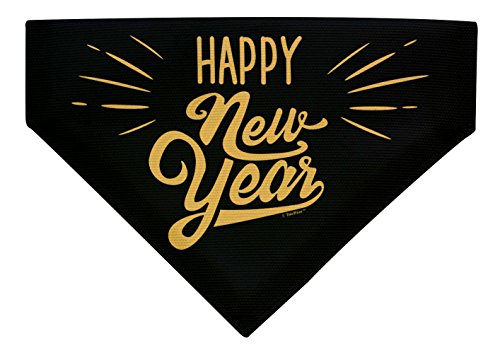 Christmas Gifts for Dogs Happy New Year Christmas Outfit for Dogs Small Dog Bandana Scarf for Dogs Bib I Can Explain