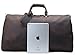Polare 23'' Classic Full Grain Leather Travel Duffel Weekender Bag Overnight Duffle Bag For Men