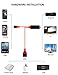 Lightning to HDMI, MrLi USB to HDMI Lightning Adapter Apple to HDMI Adapter 1080P AV Adapter HDTV Cable Upgraded 6.6ft for iPhone 7/6/5 Series, iPad Air/mini/Pro, Pod touch RED