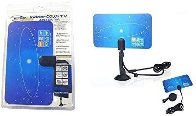 HDTV Antenna In Double Blister Clampshell - Digital and Analog TV Broadcast