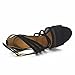 CXS Ladies Open toe Party Wedding Heels Ballroom Dance Shoes for Salsa Tango and Practice, 2.75