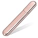 Premium Glass Nail File With Case, Crystal Diamond Salon Best Beauty Nail Files For Natural and Acrylic Nails Top Stocking Stuffers Christmas Birthday Gift for Woman and Man
