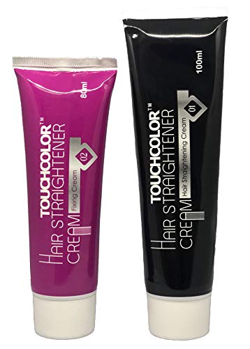 Touchcolor Hair Straightener Cream, Stright Hair, Fixing Cream, Rebond 180ml - Thumbnail 3