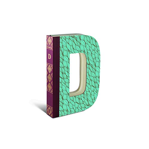 IF Alphabooks-Letter D,Gold/Ivory