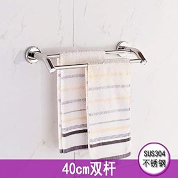 Baño montado en la pared Toallero Baño Punzonado libre Barra de toalla