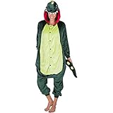 Adult Animal Dinosaur Onesie Sleepwear Pajamas Kigurumi Cosplay Costume Fun Loungewear for Men Women Teens Ultra Plush with Hood (Medium)