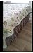 Bed Skirt-14 Inch Drop Dust Ruffle Three Fabric Sides Wrap Around Ruffled (Queen/King Khaki) Brushed Microfiber Adjustable Elastic Easy Fit
