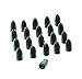 Bulk 21 Pack - 1/4 Oz Top Brass Tungsten Polished Worm Weights / Sinker - Wholesale Discount