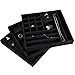 Ikee Design 3 PCS Set Stackable Jewelry Trays (Black)
