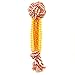 MR.PLAY Dog Chew Toy Puppy Teeth Cleaning Knotted Dog Rope Toy Best for Aggressive Chewers Puppies Tug Toy for Small Medium Breeds