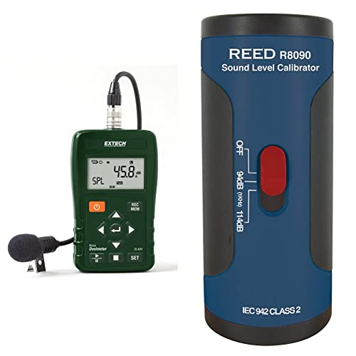 Extech SL400 Personal Noise Dosimeter with USB Interface & Reed