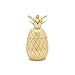 W&P Pineapple Tumbler | Gold, 12 Ounce | Craft Cocktail Glass, Mid Century Modern Designer Bar Accessories