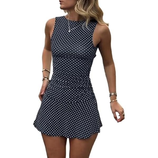 Amazon.com: TYATVS Polka Dot Mini Dress with Scarf for Women Strapless  Backless Y2k Tube Dress Vintage Party Going Out (Red,Small) : Clothing,  Shoes & Jewelry