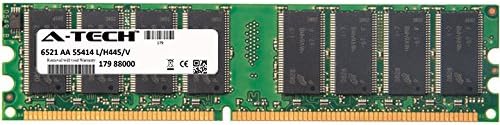 512MB Stick for HP Compaq Evo Desktop Series D220 D220M D230 D240 D310v D320 D320MT D320ST D32M D330 D510 CMT D510 e-pc (D51E) D530 (All Form Factors) dc5000 dx2000 DIMM DDR Non-ECC 333MHz RAM Memory