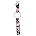 Outsta for Fitbit Blaze Watch Band,Floral Leather Strap Replacement WatchBand & Frame Holder Shell Strap Accessories Smart Watch Bracelet Band Women Men Multicolor (C)