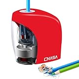 Electric Pencil Sharpener,Electrical Automatic Sharpener for NO.2 Pencils and Colored Pencils,Portable Electric Sharpener with Auto Stop Feature for Home/School/Classroom/Office,USB or 2AA Batteries