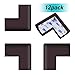 Babepai Baby Proofing Corner Guards & Edge Protectors Safe Edge & Corner Cushion Kids Safety Furniture Bumper Table Protectors with 3M Pre-Taped Corners to Keep Child Safe 12 Pack, Brown