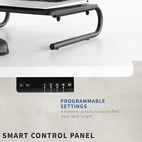 VIVO Electric MultiMotor Height Adjustable Corner 3 Leg Standing Desk