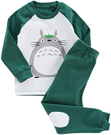 Tarkis Little Girls Pyjamas Cartoon Animal Printing PJS Cotton Sleepwear Sets For Newborn Girls 1-7 Years