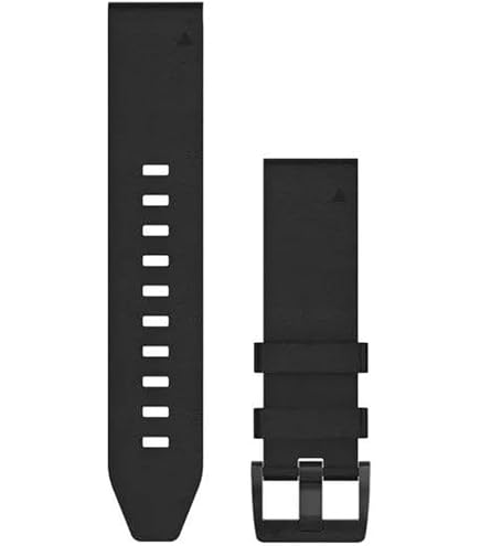 ガーミン　QuickFit 22mm Black Leatherバンド Amazon.com: Garmin QuickFit 22 Watch Band - Black Leather