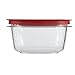 Rubbermaid Premier Easy Find Lids Food Storage Containers, 5 Cup, Racer Red