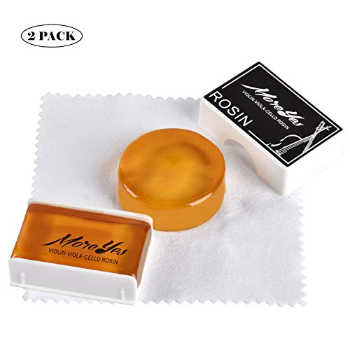 String Rosin for Violin Viola and Cello Rosin for Bows (yellow RR 2 pack)