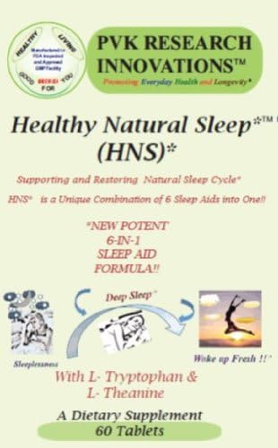 Healthy Natural Sleep - Advanced 6-in-1 Sleep Aid with Natural Sleep Boosters for REM and DEEP Sleep*