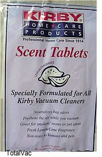 Kirby Lemon Fragrance Scent Tablets (a pack of 2 tablets)