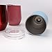 Stainless Steel Wine Glasses, 9 OZ Vacuum Break Resistant Outdoor Drinkware - Type Heat Preservation Cup Great Tumbler for Red Wine, Cocktail and Nonalcoholic Beverages (Crimson)