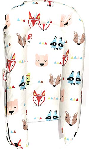 Valsonix Spare Cover for Toddler Lounger [fits Dockatot Grand] (Woodland Animals)