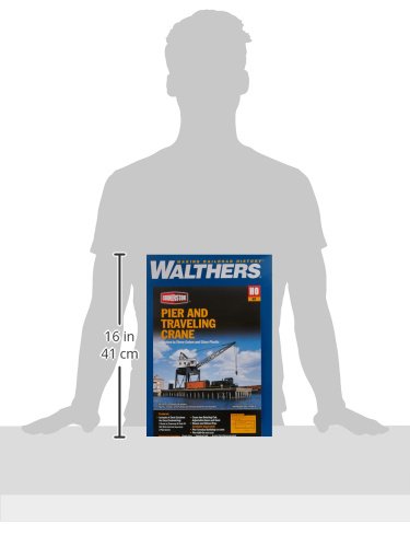 Walthers, Inc. Pier & Traveling Crane Kit, 1/2"