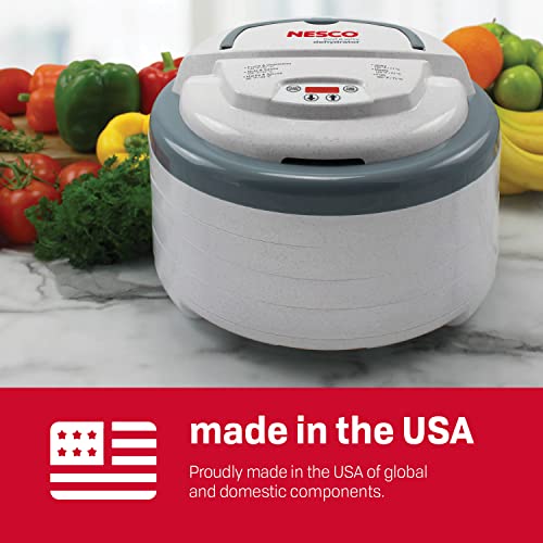 Nesco FD79 Snackmaster Pro Digital Food Dehydrator for Snacks, Fruit