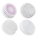 4Pcs Facial Brush Replacement Heads, ETEREAUTY Replacement Heads for 4 in 1 Waterproof facial Cleansing brush