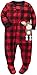 Carter's Plaid Moose Footie