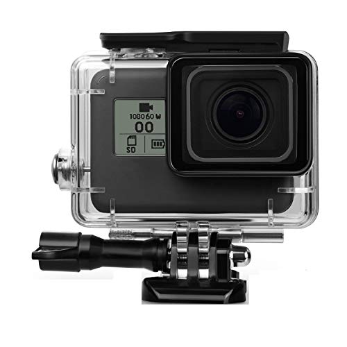 Linghuang - Custodia impermeabile subacquea per GoPro Hero 7 Black, 2018 Hero 6 Hero 5 Action Camera Go Pro 5