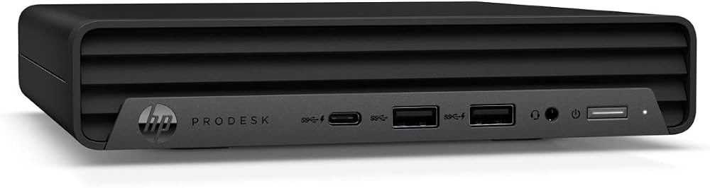 HP ProDesk 400 G6 Mini i5-10500T 16GB RAM 256GB SSD Windows 11 Pro WLAN