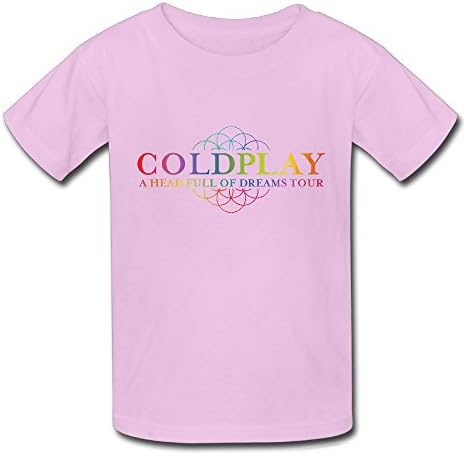 T Shirt For Big Youth' Coldplay A Head Full Of Dreams Tour 2016 Fan Logo