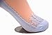 Sept.Filles Women's Socks Lace Ultrathin Flower Socks Packs of 5 (5 Colors-1)