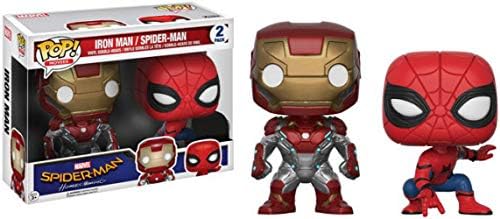 spiderman and iron man 2 pack