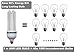Twin Value Pack 40W LED Corn Light Bulb Daylight Super Bright. Please Select The Upgraded Variation BC16994B Instead. It’s Cheaper and Better