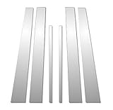 2010-2013 GMC Terrain 6Pc Chrome Pillar Post Covers